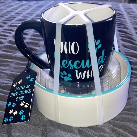 Mug and Pet Bowl Set, Brand New - Picture 4 of 6